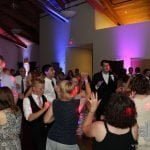 Guests dancing at Kelly and Kyle's Wedding