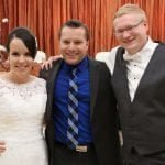 Lindsey and Andrew with Paul