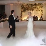 Heidi and Adam dancing on the Clouds