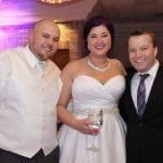 Royalty West Banquet Willow Springs Wedding DJ with Couple