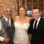 Herrington Inn and Spa Geneva Wedding Couple with Best Wedding DJ