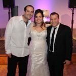Happy Wedding Couple with Great Wedding DJ Entertainment Brookfield Zoo Lyons
