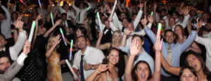 People Throwing Their Hands From DJ in Chicago
